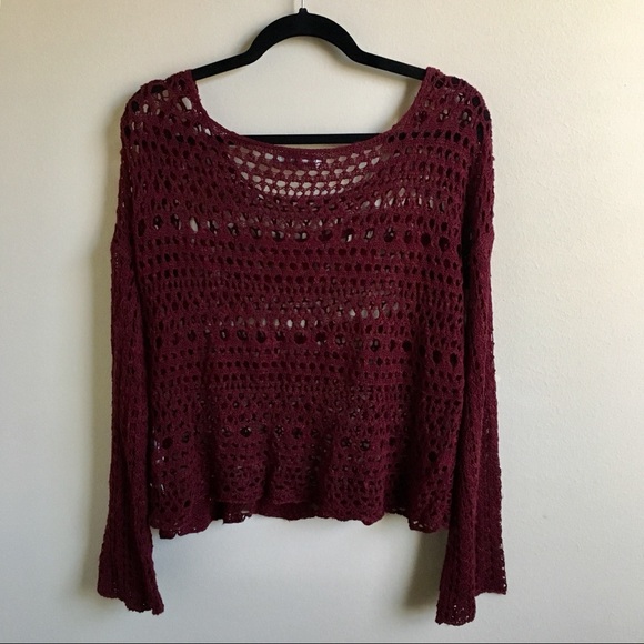 Abercrombie & Fitch Bell-Sleeve Sweater - Picture 2 of 3